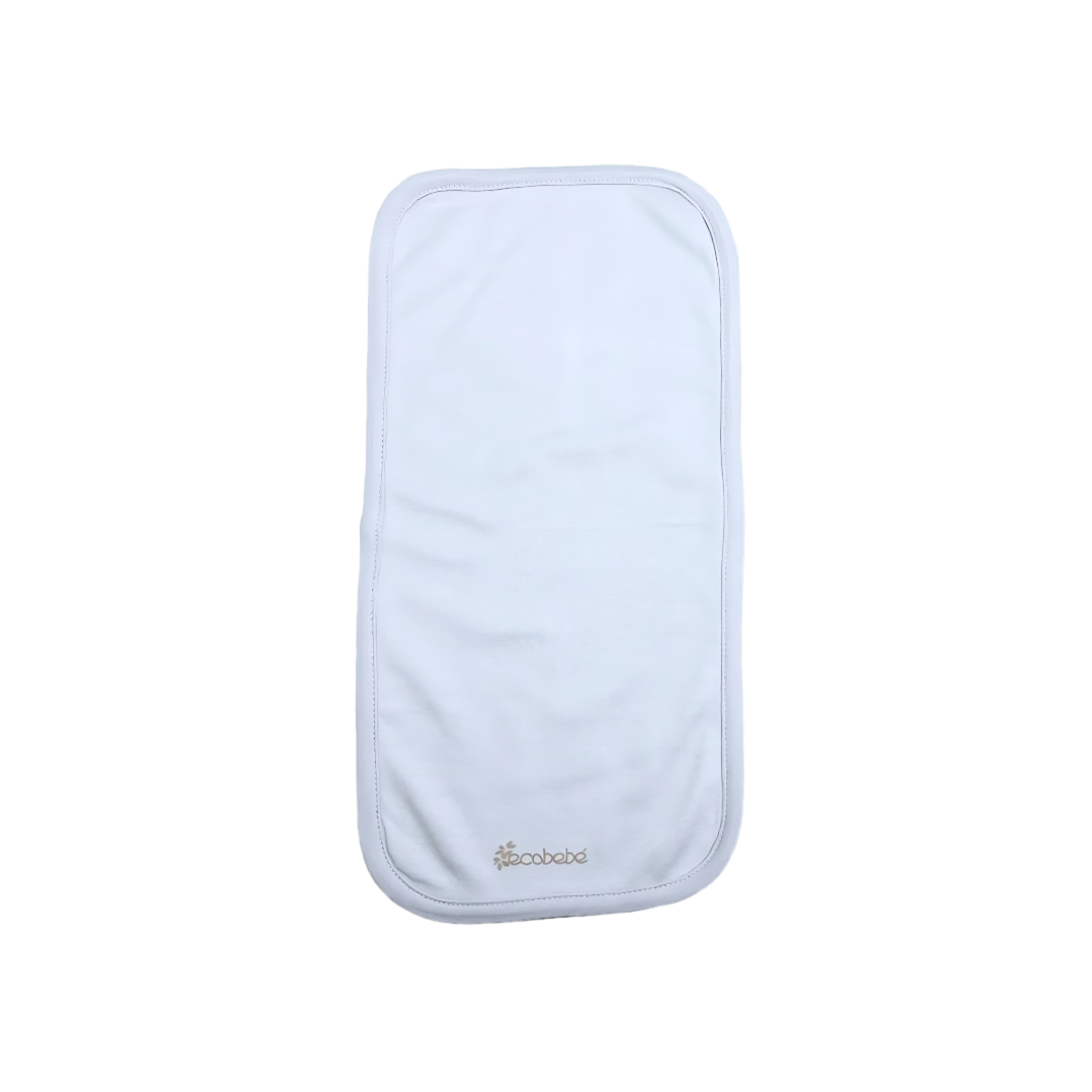 Babita Babero Celeste Ecobebe - Ropa para bebes en 100% Algodón Orgánico