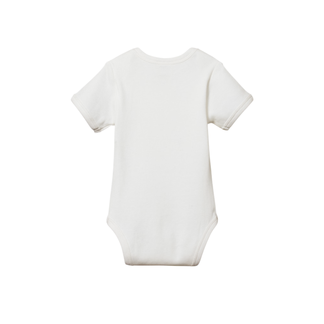 Body Manga Corta Bebe Ecobebe - Algodon Organico 2