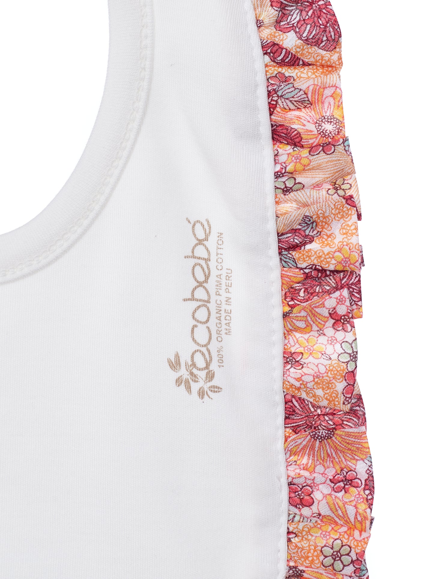 Detalle Babero Bebe Bobitos Ecobebe - Ropa para bebes en 100% Algodon Organico