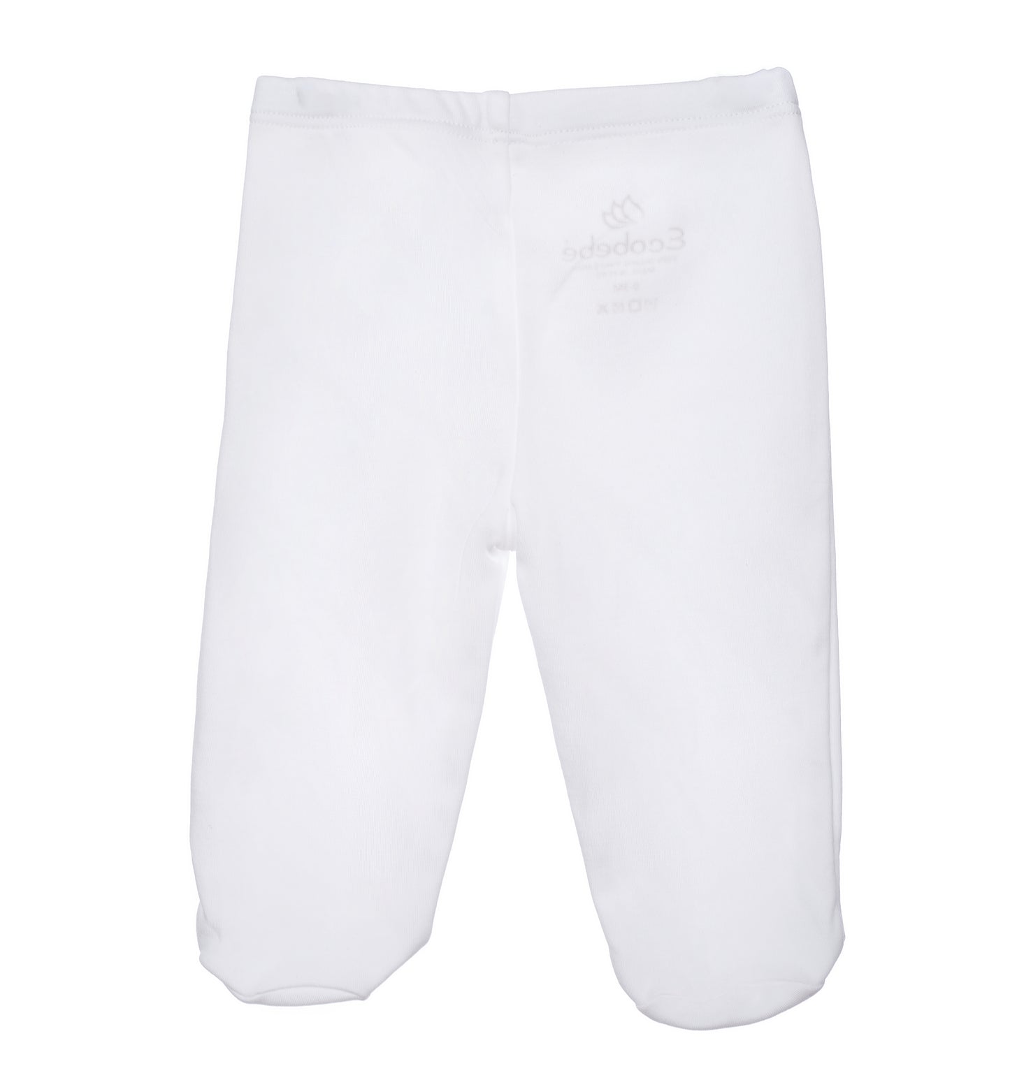 Espalda Pantalon Bebe con Pie Ecobebe - Ropa para bebes en 100% Algodon Organico