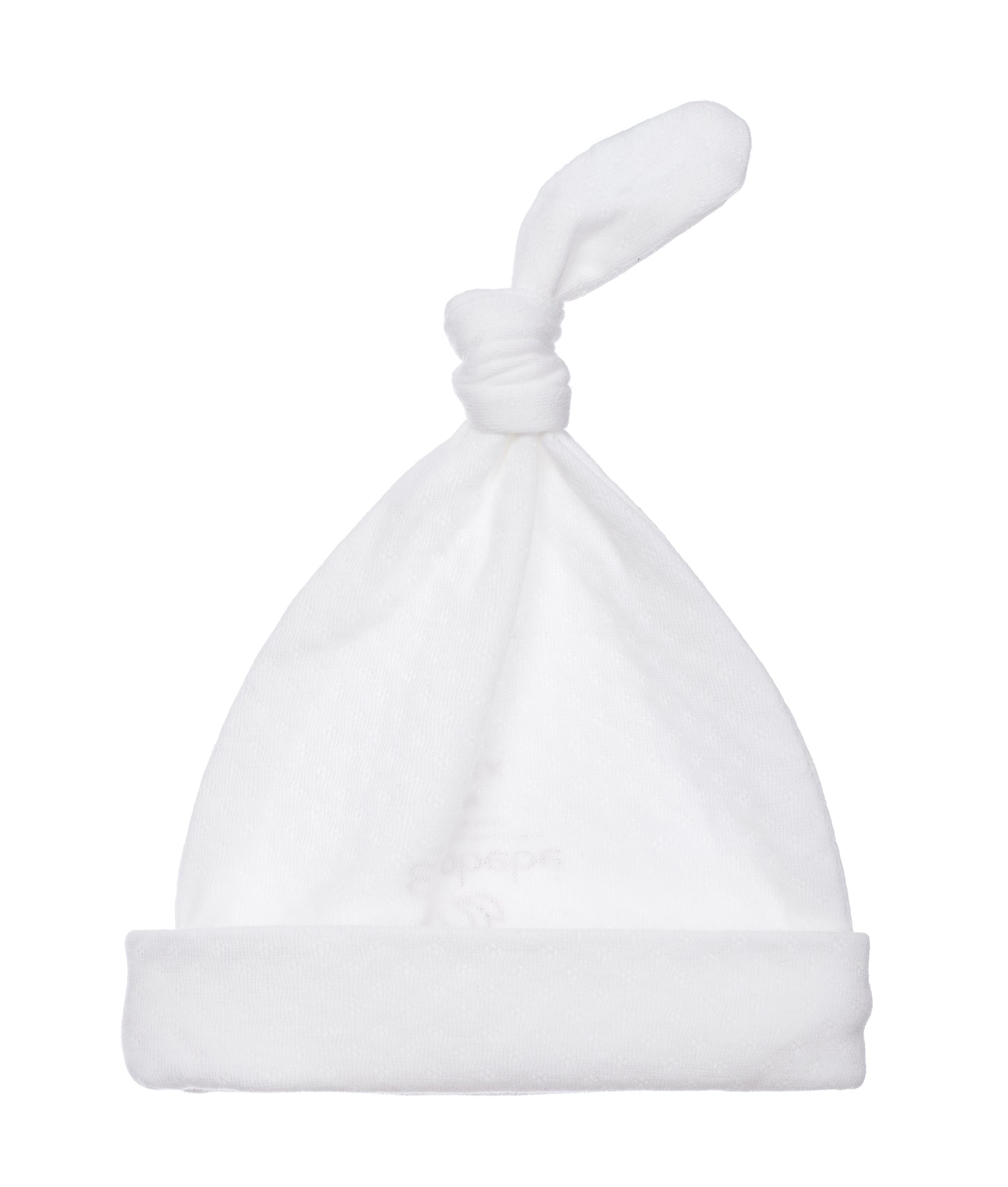 Gorro Bebe Pointelle Ecobebe - Ropa para bebes en 100% Algodon Organico