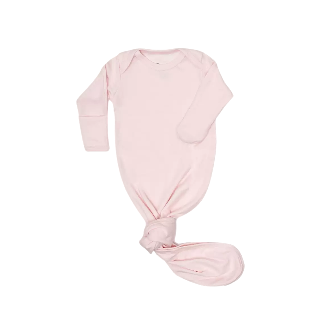 Pijama Nudo Bebé - Soft Pink (100% Algodón Orgánico)