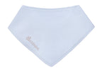 Babero Bandana Bebe Celeste Ecobebe - Ropa para bebes en 100% Algodon Organico