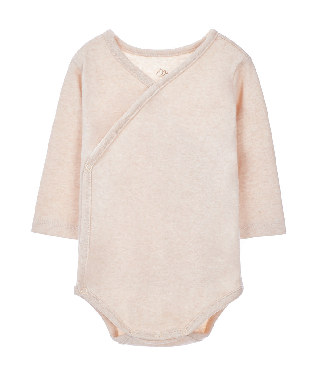 Boy Bebe Caramel Kimono Ecobebe - Ropa para bebes en 100% Algodon Organico