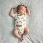 Body Bebe Manga Corta - Ecobebe (Algodon Organico)