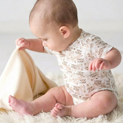 Body Bebe Manga Corta - Ecobebe (Algodon Organico)