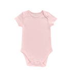 Body Bebe Rosa Ecobebe - Algodon Organico