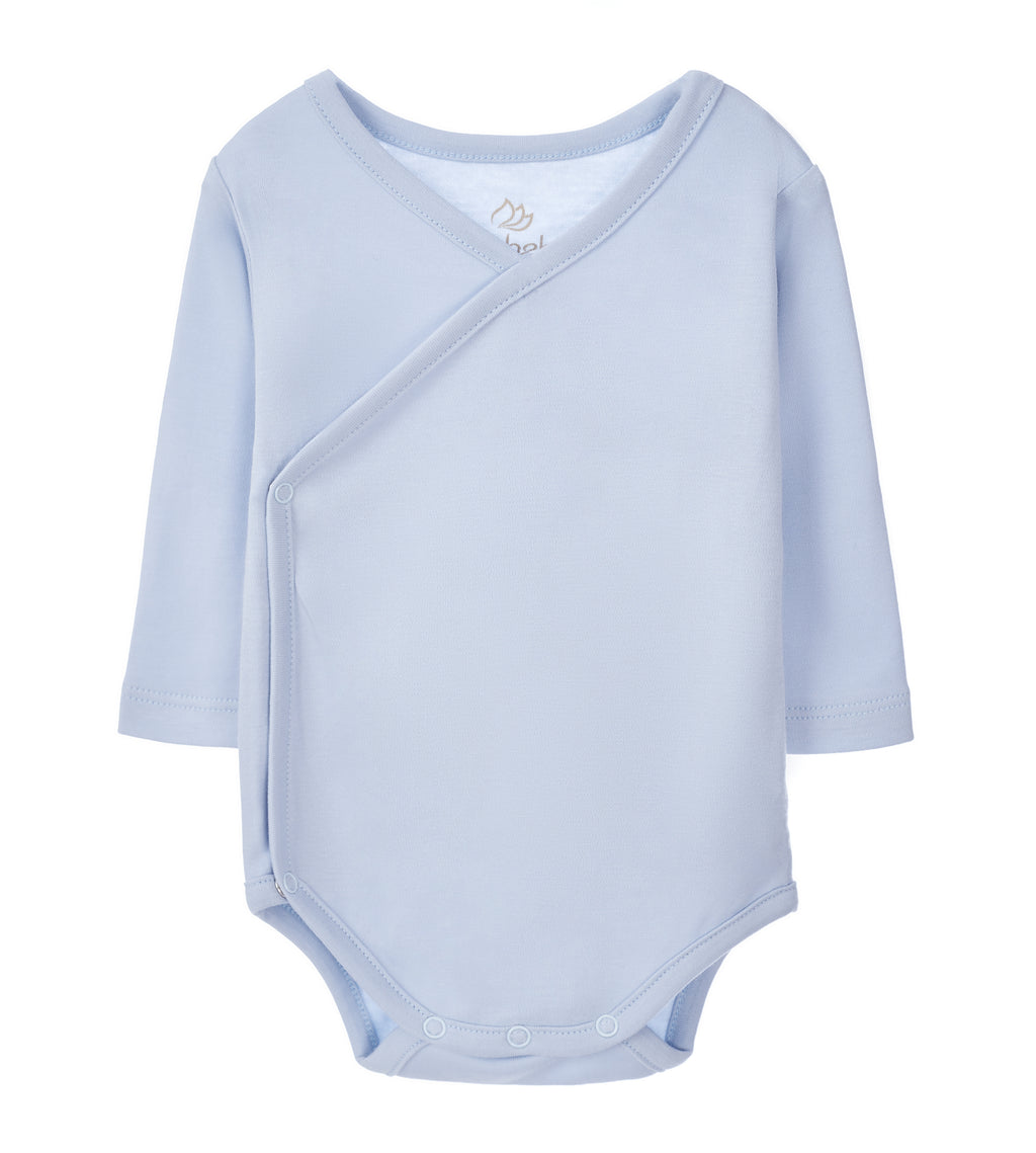 Body kimono cruzado bebé en algodón orgánico — Ecobebé