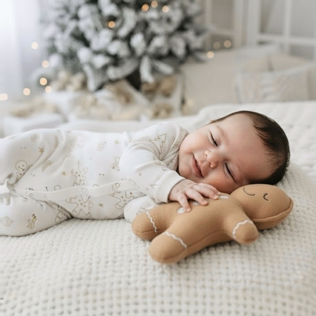 Ecobebe-Enterizos para Bebes-Algodon Organico-Navidad