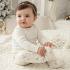 Pantalón bebé navidad Ginger Cookies en algodón orgánico pima | Ecobebé