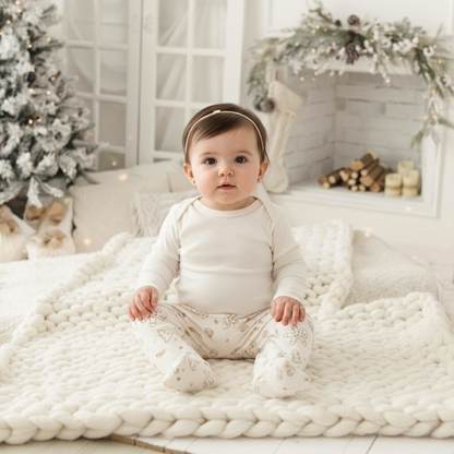 Ecobebe - Algodon Organico - Pantalones para Bebes