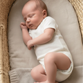 Body Bebé Manga Corta Ecowhite (Blanco) – Algodón Orgánico Pima