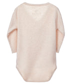 Body kimono bebé caramel — espalda algodón orgánico | Ecobebé