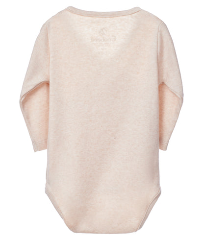 Espalda Body Bebe Kimono Caramel Ecobebe - Ropa para bebes en 100% Algodon Organico
