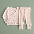 Set Navidad Bebé Ginger Cookies Caramel | Chaqueta + Pantalón