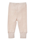 Pantalón puño convertible bebé caramel en algodón orgánico pima peruano | Ecobebé