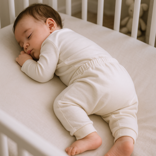 Pantalon Bebe Ecowhite – Algodon Organico | Ecobebe – Ropa para Bebes
