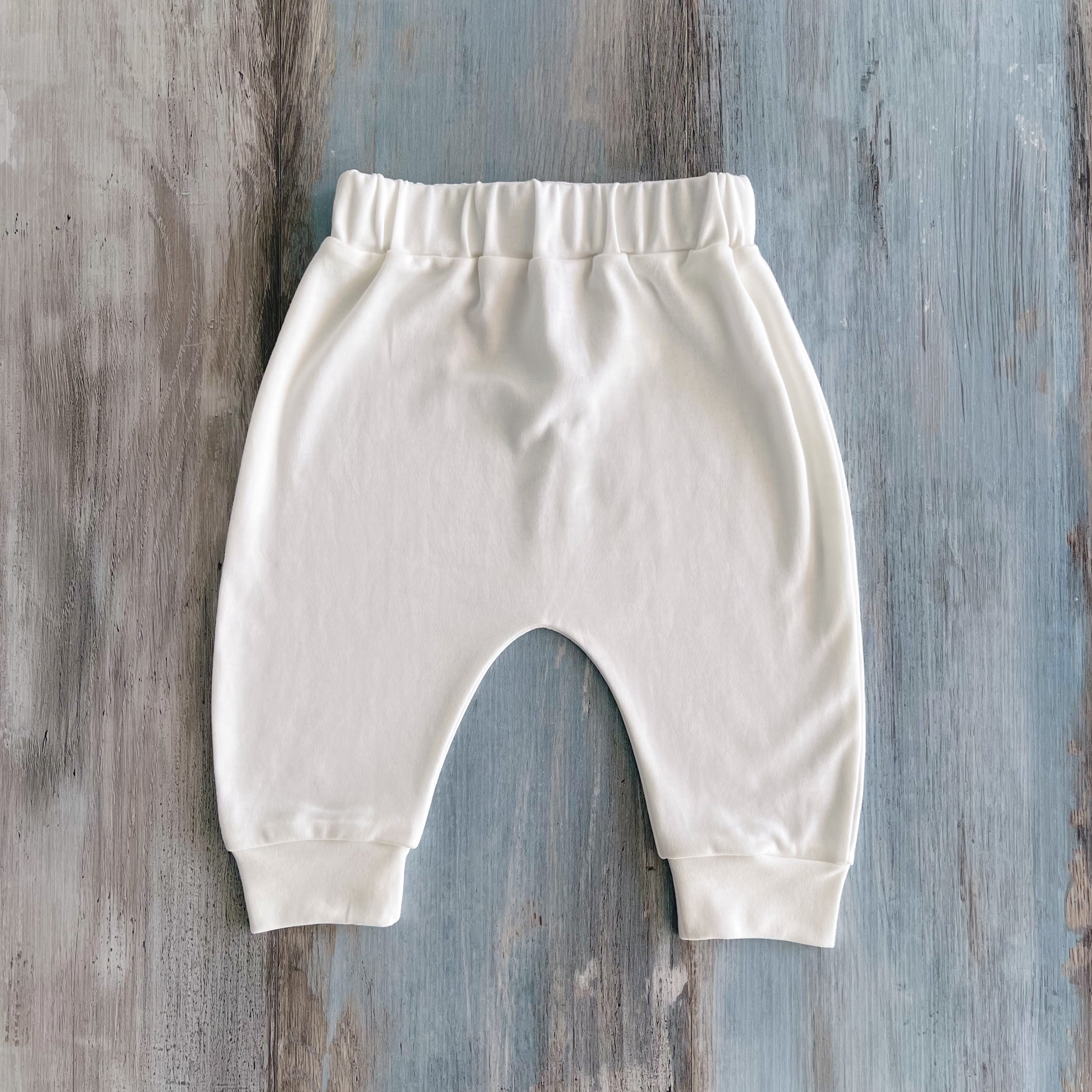 Pantalon Bebe Ecowhite Ecobebe - Ropa para bebes en 100% Algodon Organico