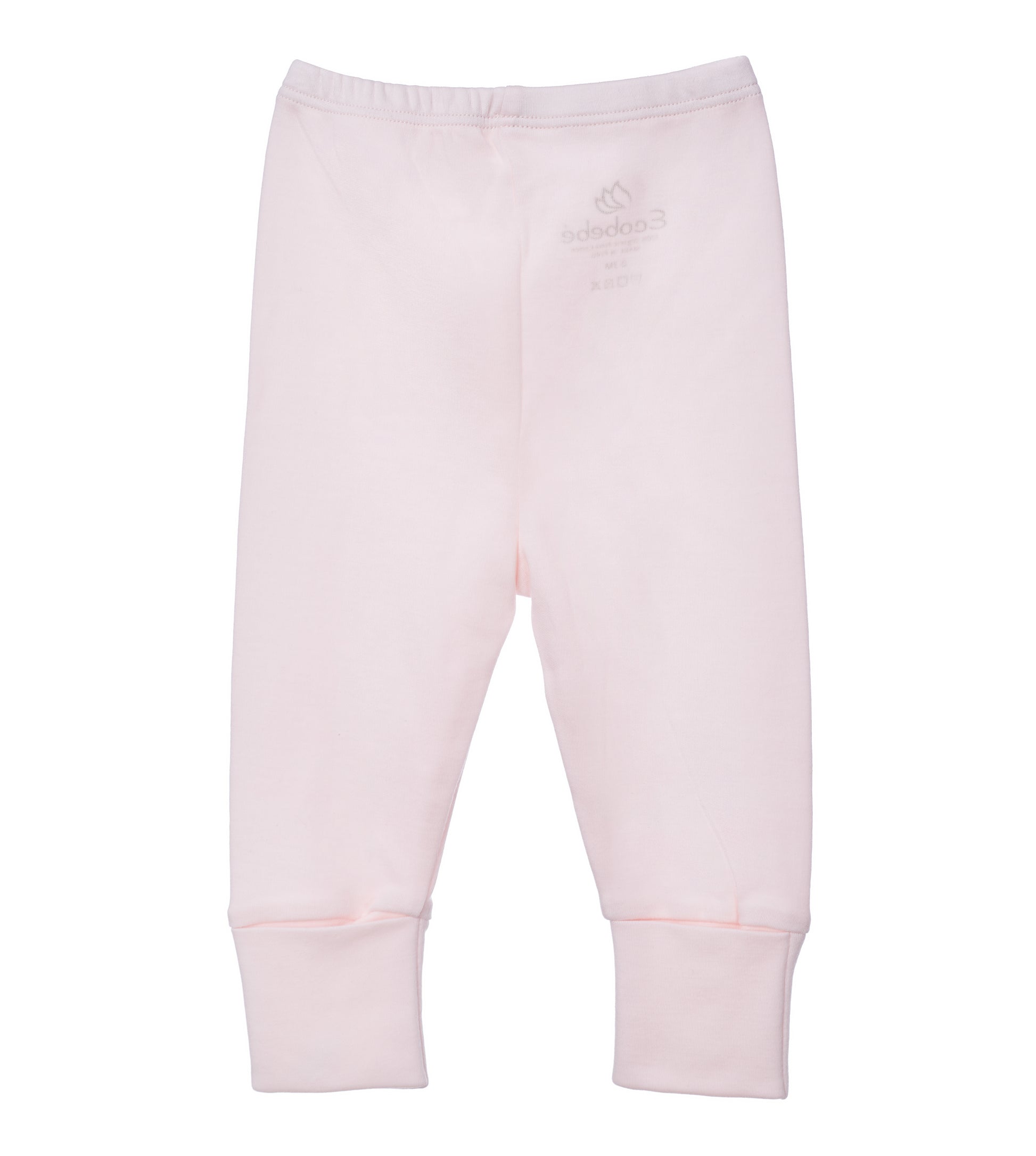 Pantalon Bebe Rosado Ecobebe - Ropa para bebes en 100% Algodon Organico