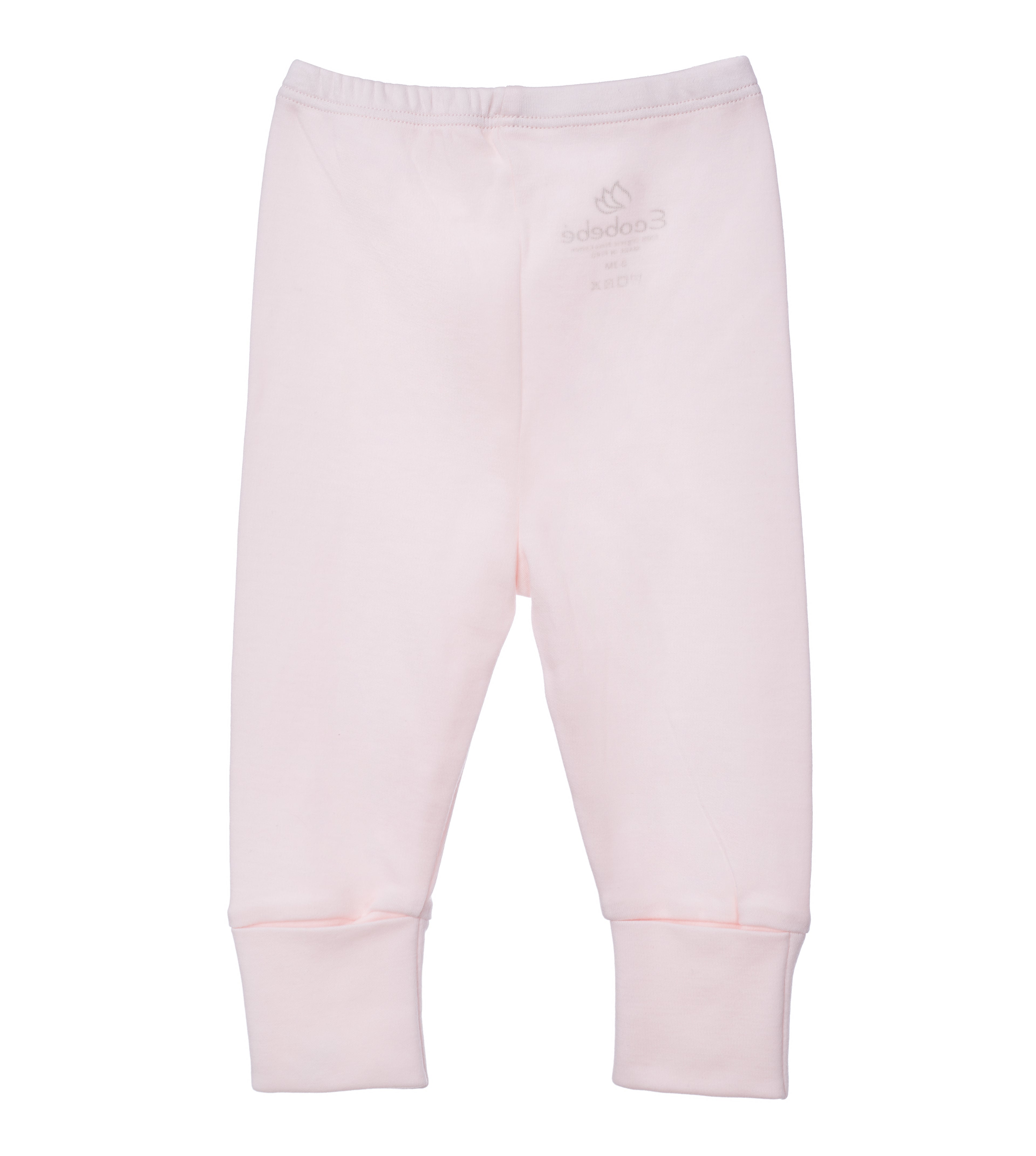 Pantalon Bebe Rosado Ecobebe - Ropa para bebes en 100% Algodon Organico