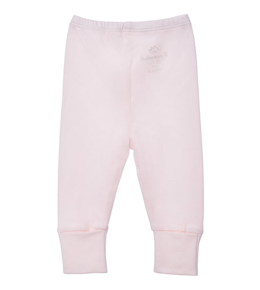 Pantalon Bebe Rosado Ecobebe - Ropa para bebes en 100% Algodon Organico