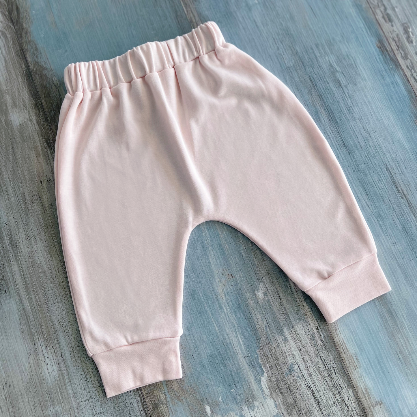 Pantalon Bebe Rosado Ecobebe - Ropa para bebes en 100% Algodon Organico