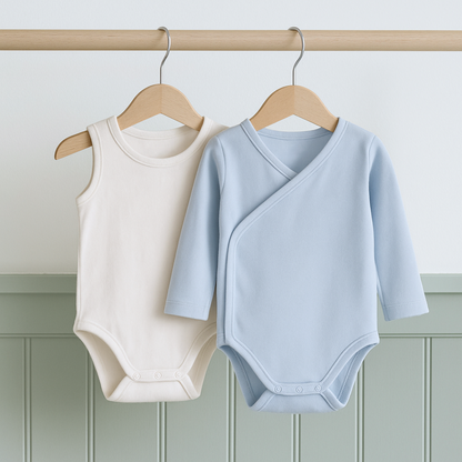Set Body Bebé - Algodon Organico - Ecobebe