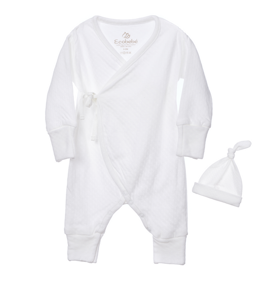 Set Enterizo Gorro Ecobebe - Ropa para bebes en 100% Algodón Orgánico