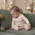 Set Navidad Bebé Ginger Cookies Caramel | Chaqueta + Pantalón