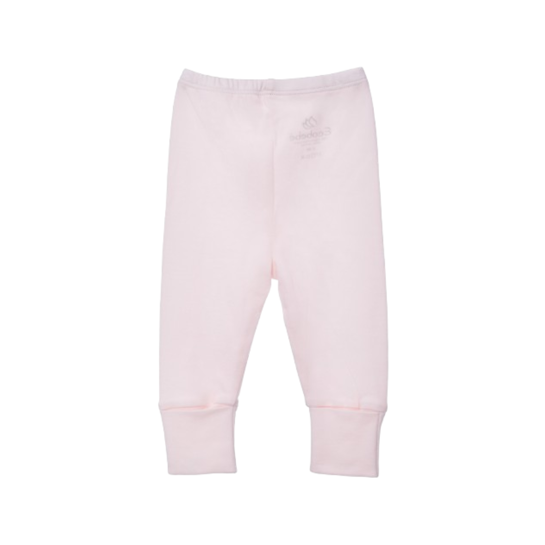 Cozy Pants Duo (Soft Pink) – 100% Algodón Orgánico